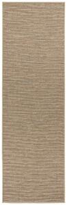 BT Carpet - Hanse Home koberce Běhoun Nature 104264 Grey/Gold – na ven i na doma - 80x150 cm