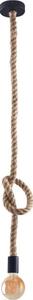 LED Lustr na lanku ROPE 1xE27/8W/230V