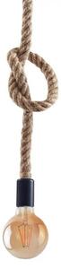 LED Lustr na lanku ROPE 1xE27/8W/230V