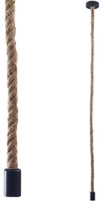 LED Lustr na lanku ROPE 1xE27/8W/230V