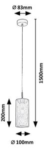 Rabalux - Lustr na lanku 1xE14/25W/230V