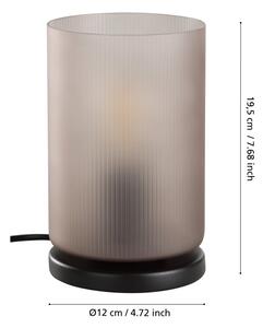 Eglo 901164 - Stolní lampa COLOMERA 1xE27/40W/230V šedá