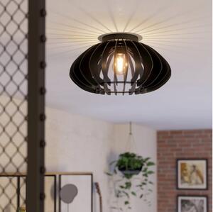 Eglo 901001 - Stropní svítidlo COSSANO 1xE27/40W/230V pr. 45 cm černá