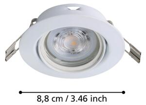Eglo 901756 - SADA 3x LED Podhledové svítidlo FAVAZZINA 1xGU10/4W/230V bílá