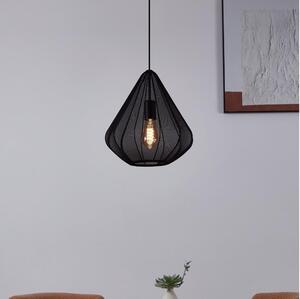Eglo 43994 - Lustr na lanku 1xE27/40W/230V pr. 33,5 cm černá