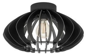 Eglo 900999 - Stropní svítidlo COSSANO 1xE27/40W/230V pr. 38 cm černá