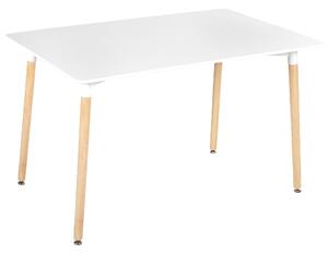 Jídelní stůl NEWBERRY Bílá 120 cm 80 cm