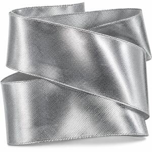 Stuha stříbrná SILVERLIGHT široká 55mm x 2m (15,-Kč/m)