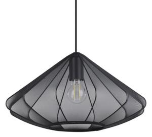 Eglo 43995 - Lustr na lanku DOLWEN 1xE27/40W/230V pr. 42,5 cm černá