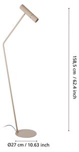 Eglo 901155 - LED Stojací lampa CAMINIA 1xGU10/5W/230V 3000K béžová