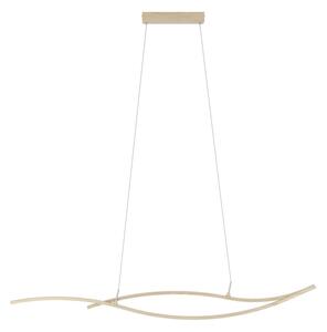 Eglo 901212 - LED Lustr na lanku GRISOLIA LED/20W/230V 4000K béžová