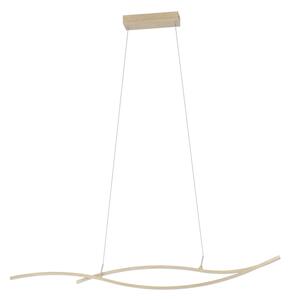Eglo 901212 - LED Lustr na lanku GRISOLIA LED/20W/230V 4000K béžová