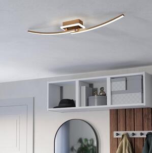 Eglo 901219 - LED Stropní svítidlo LUNGOLAGO LED/12W/230V 4000K měděná