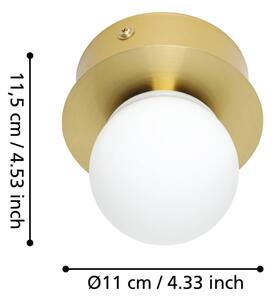 Eglo 900658 - LED Koupelnové stropní svítidlo MOSIANO LED/3,3W/230V IP44 zlatá