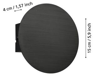 Eglo 901198 - LED Nástěnné svítidlo TALAMELLO LED/4W/230V 3000K černá