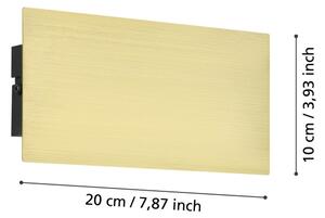 Eglo 901199 - LED Nástěnné svítidlo TALAMELLO LED/6W/230V 3000K zlatá