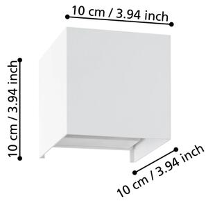 Eglo 901051 - LED Nástěnné svítidlo VALMONTONE 2xLED/1,5W/230V 3000K bílá