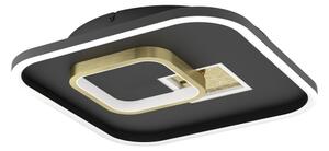 Eglo 901245 - LED Stropní svítidlo TIRIOLO LED/16,2W/230V+LED/9,2W černá/zlatá