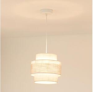 Brilagi - Lustr na lanku DOVER SPACE 1xE27/15W/230V pr. 25 cm šedá/krémová