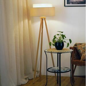 Brilagi - Stojací lampa ARIZONA BOHO 1xE27/15W/230V béžová