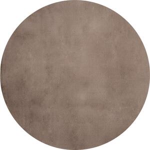 Kusový koberec Cha Cha 535 taupe kruh-80x80 (průměr) kruh