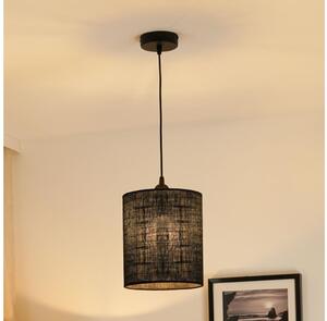 Brilagi - Lustr na lanku TUBES 1xE27/15W/230V pr. 20 cm černá