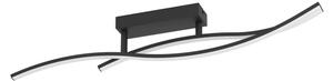 Eglo 901206 - LED Stropní svítidlo GRISOLIA LED/12W/230V 4000K černá
