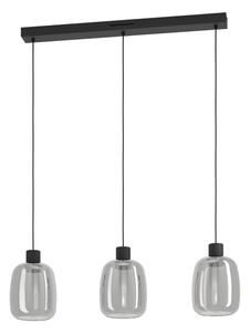 Eglo 901121-LED RGBW Stmívatelný lustr na lanku MOLOCHIO-Z 3xLED/3,7W/230V šedá