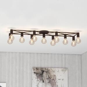 Eglo 43722 - Stropní svítidlo SPEKE 11xE27/40W/230V černá