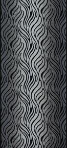 Berfin Dywany Protiskluzový běhoun na míru Zel 1014 Silver (Grey) s obšitím - šíře 67 cm s obšitím