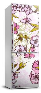 Fototapeta samolepící na ledničku Květy višně FridgeStick-70x190-f-63762757