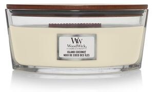 WoodWick Island Coconut svíčka loď
