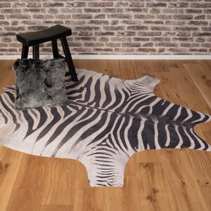 Obsession koberce Kusový koberec Toledo 192 black white - 155x190 tvar kožešiny cm