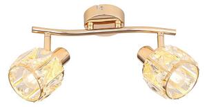 Bodové svítidlo DUBAI 2xE14/40W/230V rose gold