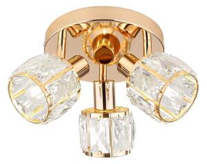 Bodové svítidlo DUBAI 3xE14/40W/230V pr. 36 cm rose gold
