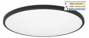 Top Light - LED Koupel. stropní svítidlo ONYX LED/24W/230V IP44 pr. 39 cm černá