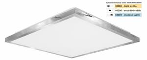 Top Light -LED Koupel. stropní svítidlo SILVER LED/24W/230V IP44 38x38 cm chrom