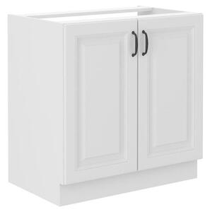 Kuchyňská skříňka pod dřez Retroline 80 ZL 2F BB, Barva: bílá, Dřez: ne Mirjan24 5903211145650