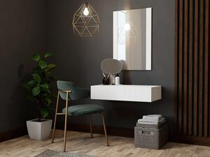 Toaletní stolek se zrcadlem Sinenko, Barva: bílá Mirjan24 5903211199837