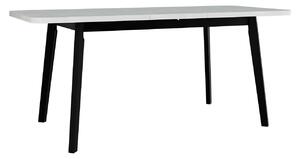 Rozkládací stůl do jídelny 140x80 cm AMES 6 - bílý / dub sonoma