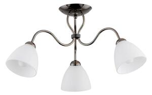 Přisazený lustr ARIEL 3xE27/15W/230V šedá
