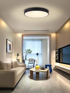 Immax NEO RONDATE SLIM Smart stropní svítidlo 80 x 7cm 65W černé Zigbee 3.0