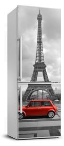 Tapeta nálepka na ledničku Eiffelova věž auto FridgeStick-70x190-f-68974310