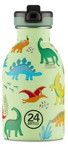 Nerezová dětská láhev Jurassic Friends 250ml 24 Bottles