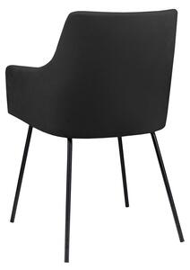 Kuchyňská čalouněná židle LORIDA - černá