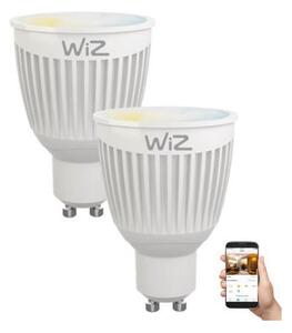 WiZ SADA 2x LED Stmívatelná žárovka GU10/6,5W/230V 2700-6500K Wi-Fi - WiZ WI0094