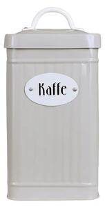 Plechová dóza na kávu Kaffe Beige Strömshaga