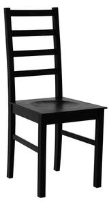 Dřevěná jídelní židle DANBURY 8 - černá