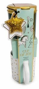 CUP OF JOY Velký hrnek s čokoládou "Good Vibes"
