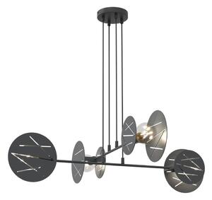 Lustr na lanku XOTIC 4xE27/15W/230V černá